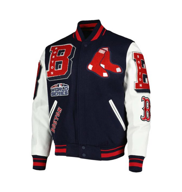 Boston Red Sox Mash Up Varsity Jacket