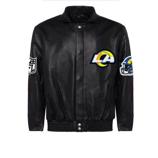 Shop LOS ANGELES RAMS FULL LEATHER JACKET
