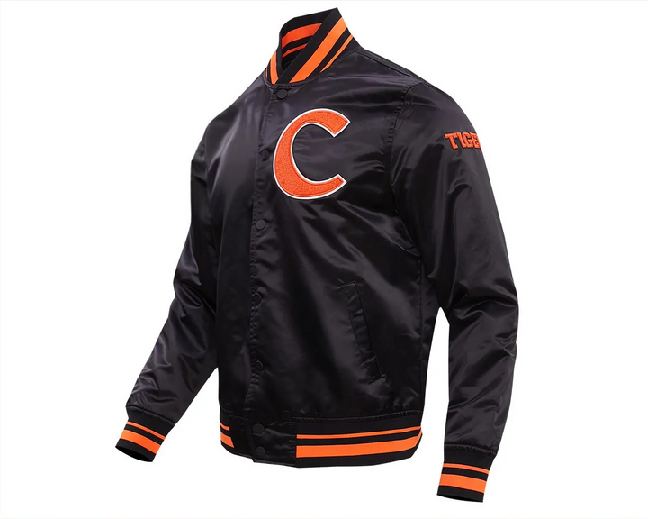 NCAA Clemson Tigers The Rookie Satin Jacket in USA