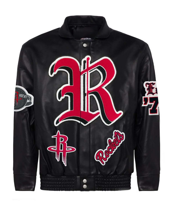 Shop Houston Rockets Full Leather Jacket