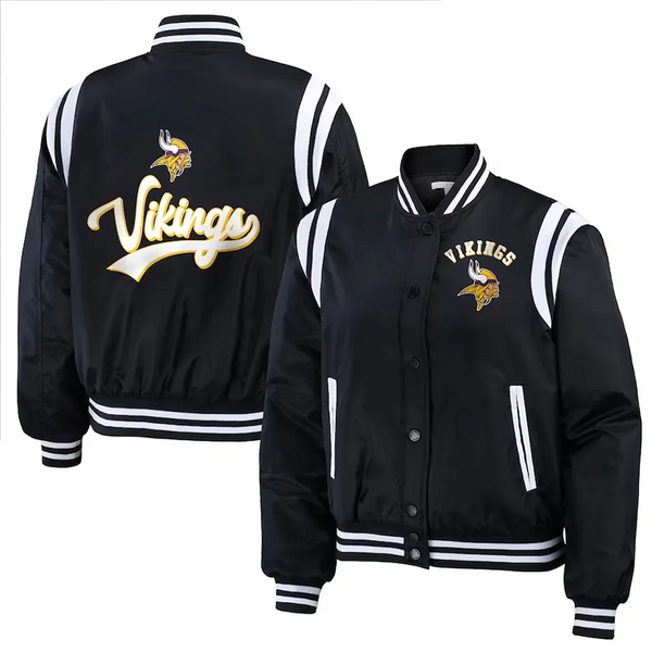 NFL Minnesota Vikings Nylon Jacket Men and Women