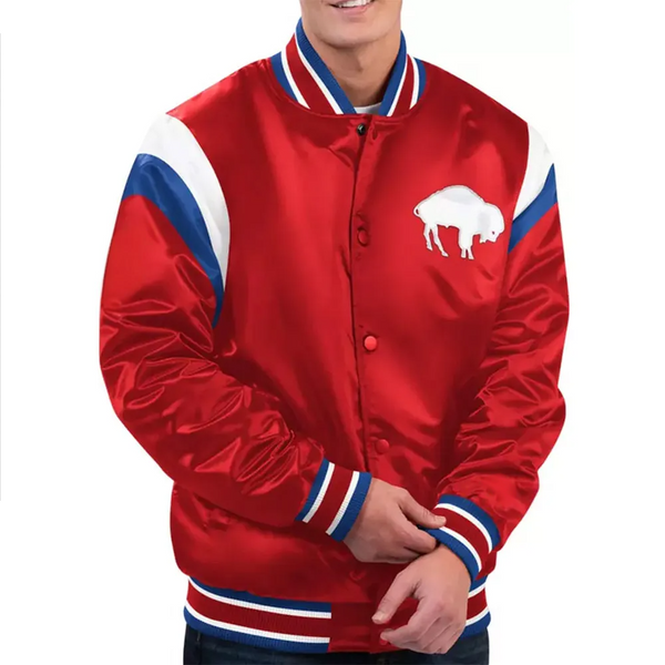 Buffalo Bills Satin Jacket Men and Women