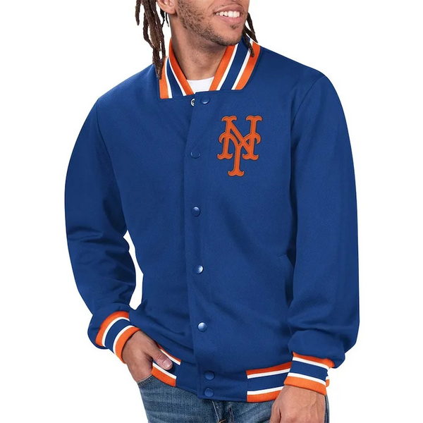 Secret Weapon New York Mets royal jacket unisex

