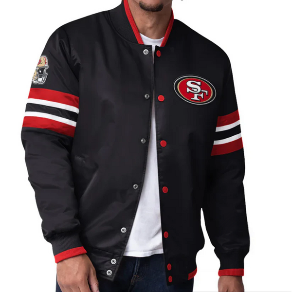 San Francisco 49ers satin jacket

