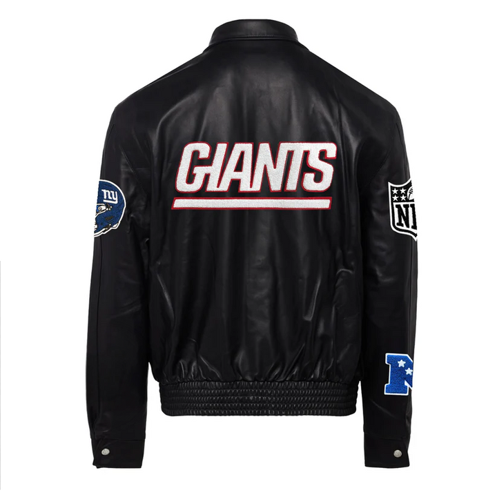 NEW YORK GIANTS LEATHER JACKET