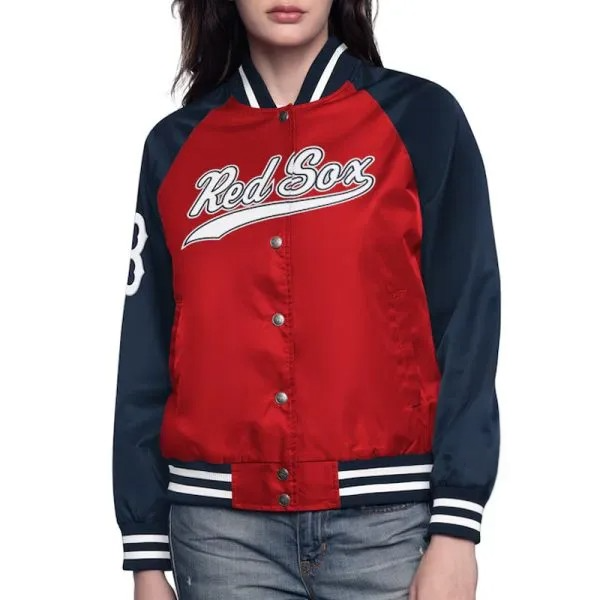 Boston Red Sox Home Run Satin Jacket in USA
