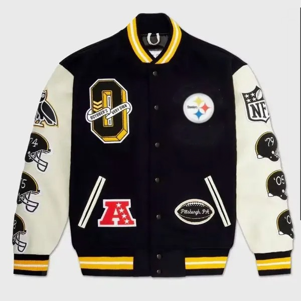 Pittsburgh Steelers Snoop Dogg varsity jacket

