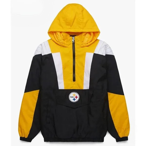 Pittsburgh Steelers pullover jacket with hood

