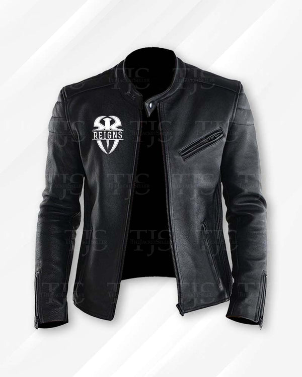 Roman Reigns Leather Jacket | Tribal Chief