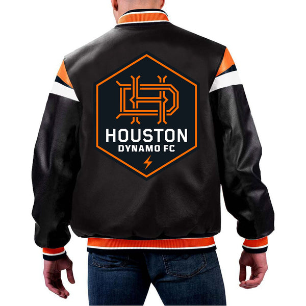MLS Houston Dynamo FC Leather Jacket