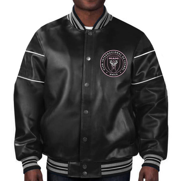 MLS Inter Miami CF Leather Jacket