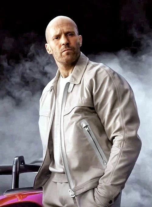 PREMIUM JASON STATHAM FAST X LEATHER JACKET