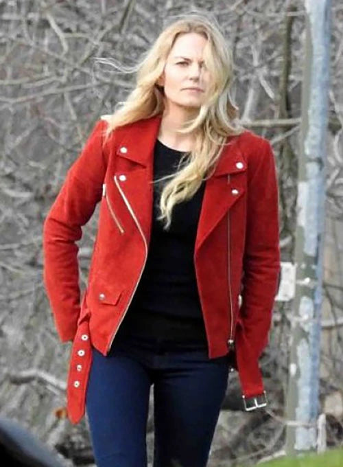 Jennifer Morrison Once Upon a Time leather jacket in USA market