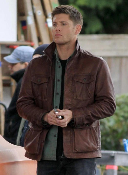 Jensen Ackles Supernatural leather jacket

