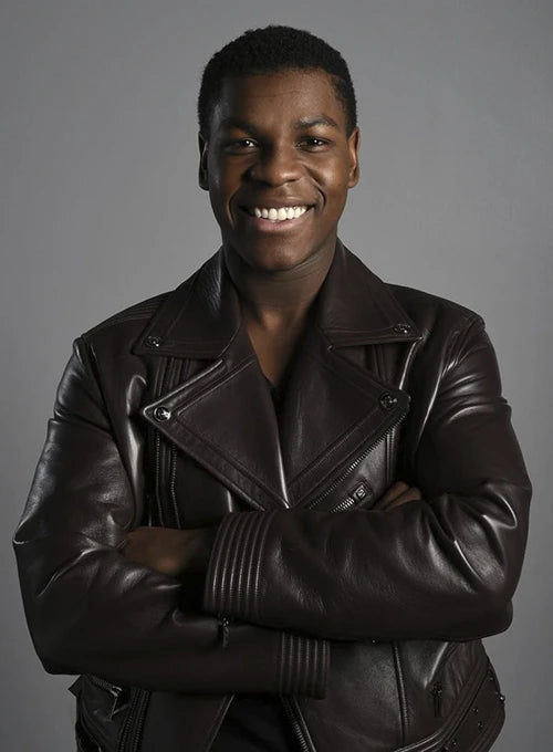 John Boyega Signature Leather Jacket in USA market