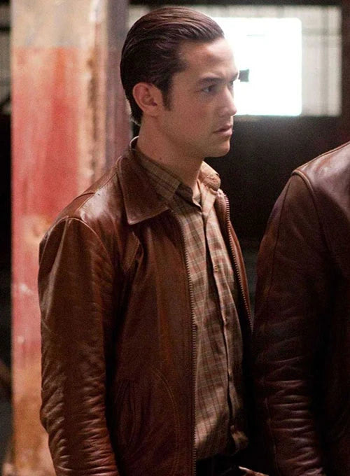 Get the Inception Style: Joseph Levitt Leather Jacket in American style