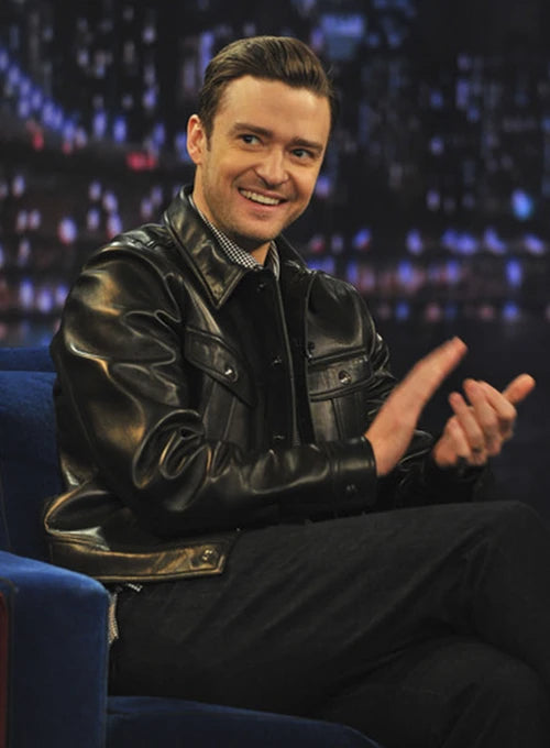 Justin Timberlake Leather Jacket | Justin Timberlake Jacket – The ...