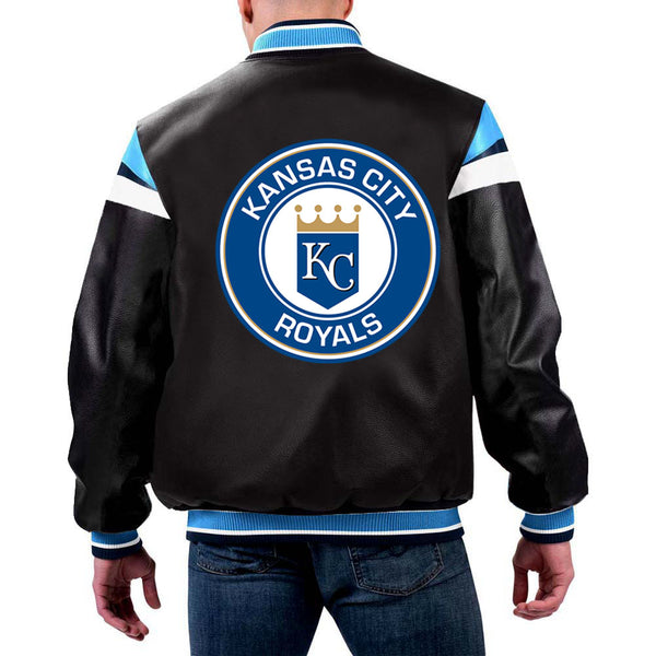 MLB Kansas City Royals leather jacket in USA]