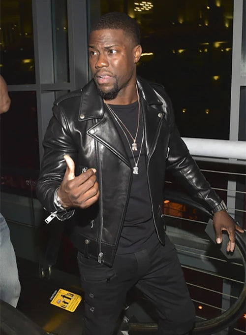 Kevin Hart Front Leather Jacket