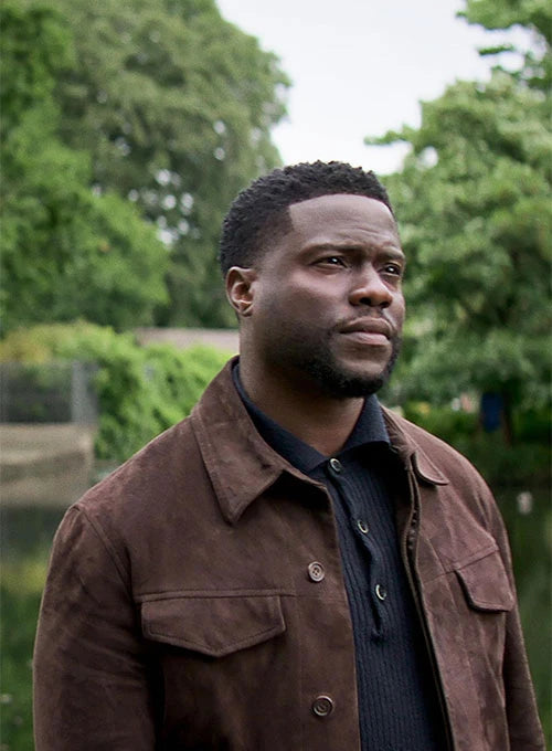 Kevin Hart Brown Suede Jacket