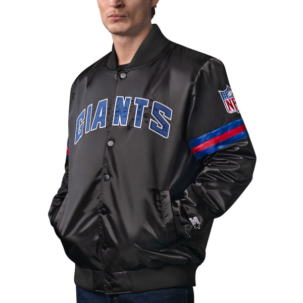 NFL New York Giants Satin Jacket Men and Women