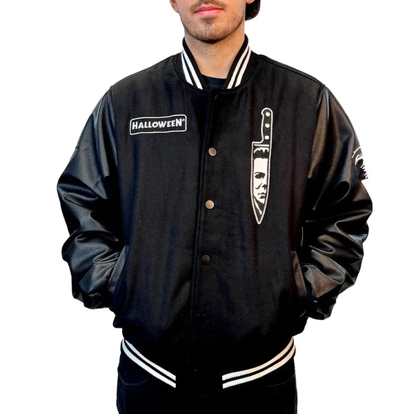 Premium Halloween Michael Myers Varsity Jacket