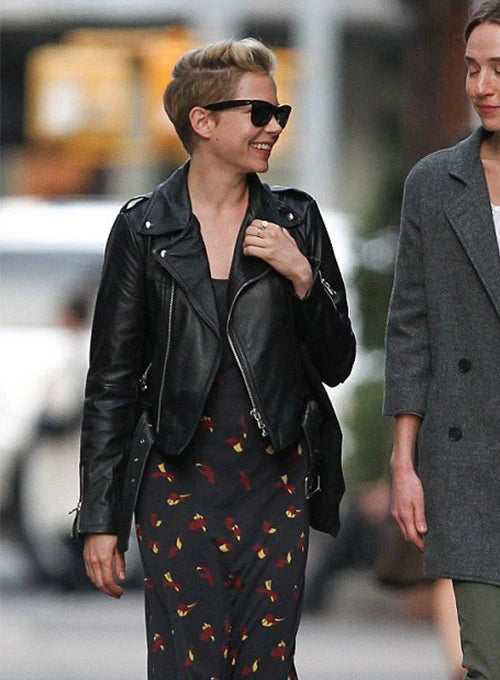 Jennifer Lawrence Dons Sleek Leather Blazer in USA market
