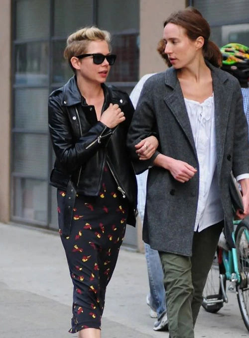 Celebrity Style: Jennifer Lawrence's Edgy Leather Blazer in Germany