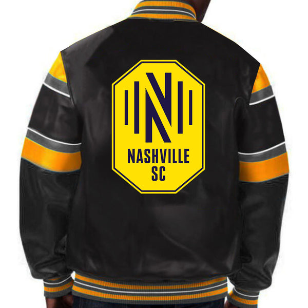 MLS Nashville SC Leather Jacket