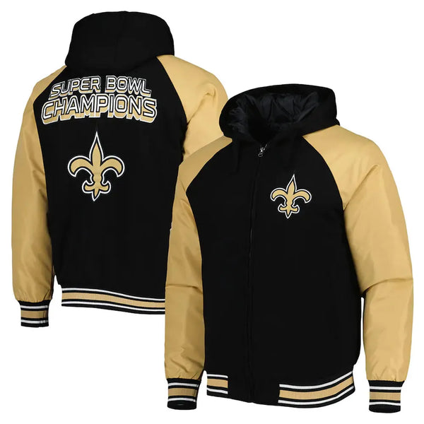 NFL New Orleans Saints Wool Jacket Men and Women