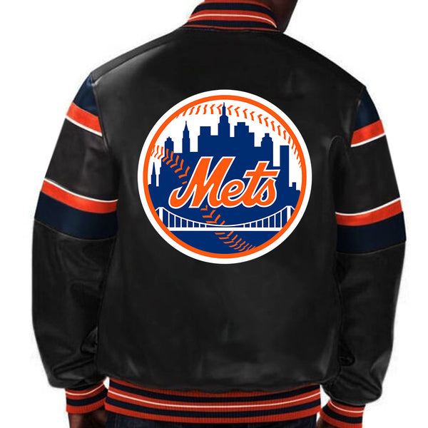 MLB NEW York Mets Leather Jacket