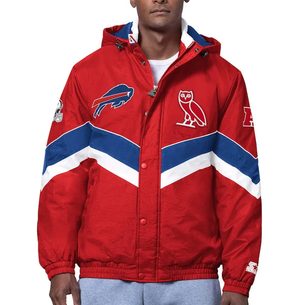 NFL Buffalo Bills OVO Sideline Puffer Jacket