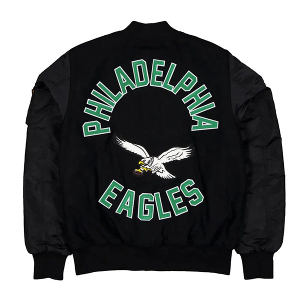 NFL Philadelphia Eagles Varsity Jacket Men and Women