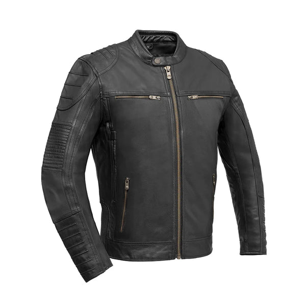 Elegant Raptor Men's Motorcycle Leather Jacket