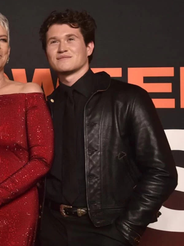 Rohan Campbell Halloween Ends Black Leather Jacket