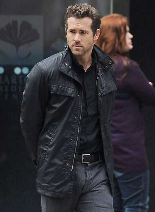 Shopy Rian Shop RYAN REYNOLDS R.I.P.D LEATHER JACKET – The Jacket Seller