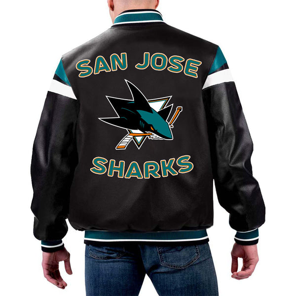 NHL San Jose Sharks Leather Jacket by TJS