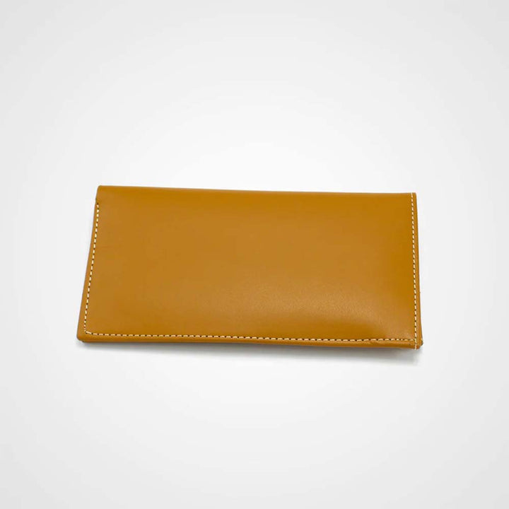 Men's light brown wallet by TJS in UK market