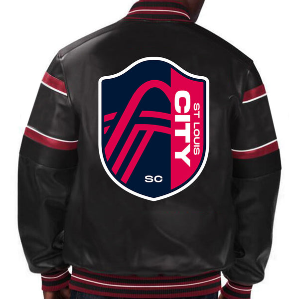 MLS St Louis City SC Leather Jacket