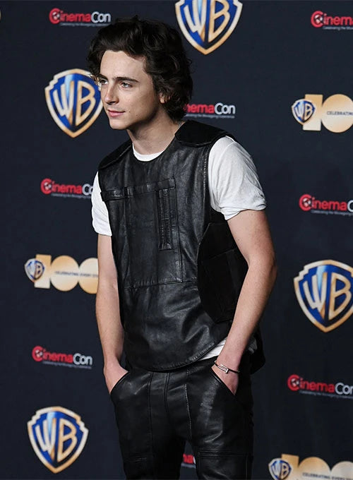 Chic and Trendy: Timothée Chalamet Vest in France style