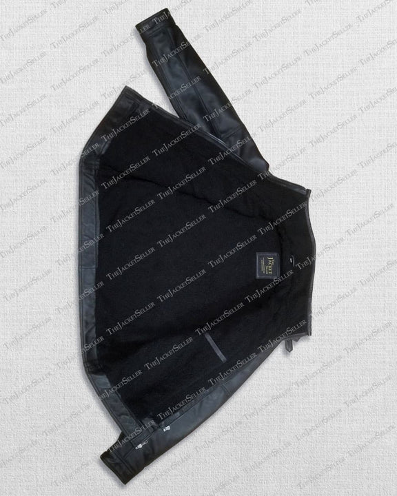 Signature Leather Lined Biker Jacket The Jacket Seller