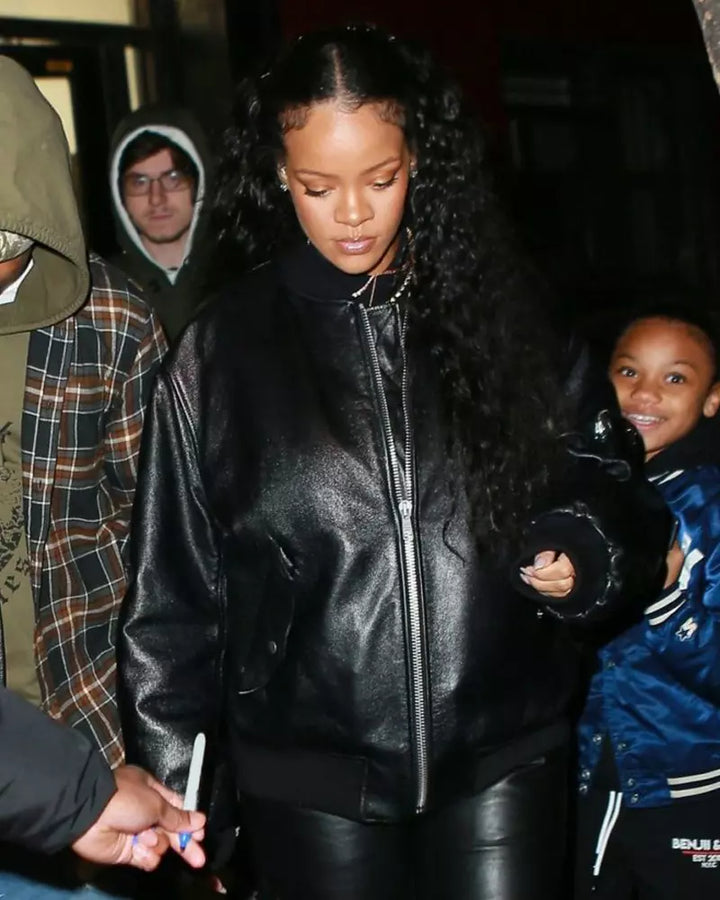 Rihanna Leather Jacket