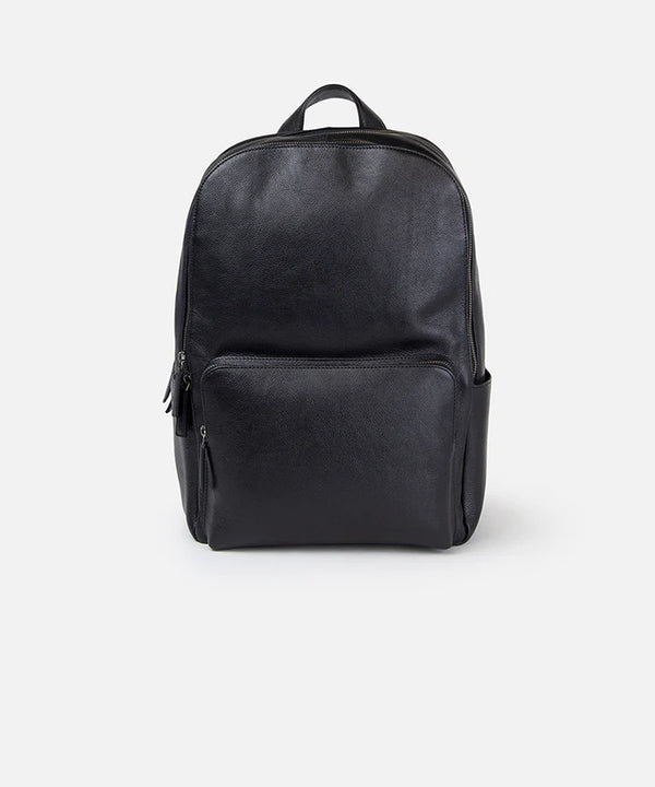 Black Leather Backpack for a Sleek and Modern Look in America
