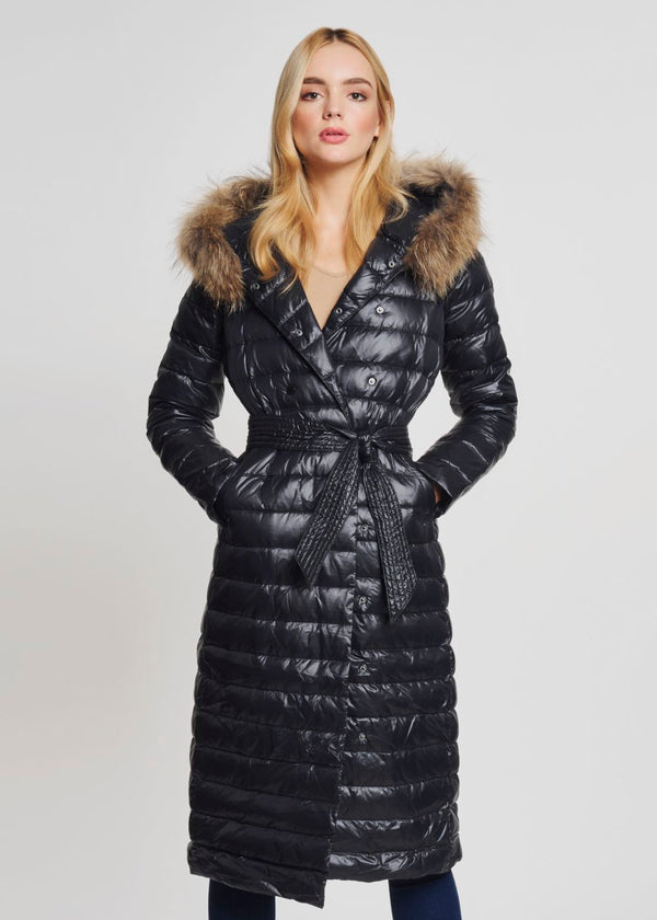 Womens Down Coat Faux Fur available in Multiple Colors