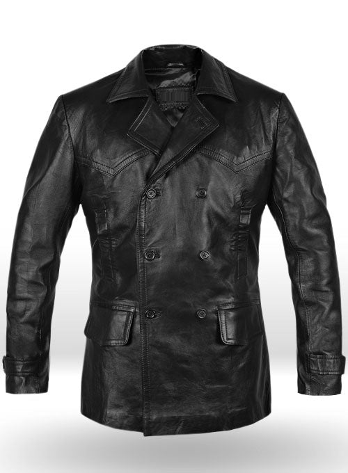 Iconic Doctor Who leather coat by TJS, as seen on David Tennant in United state market