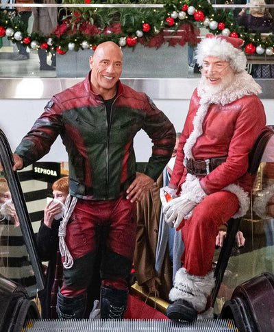 Christmas Special Red One Movie Dwayne Johnson Jacket