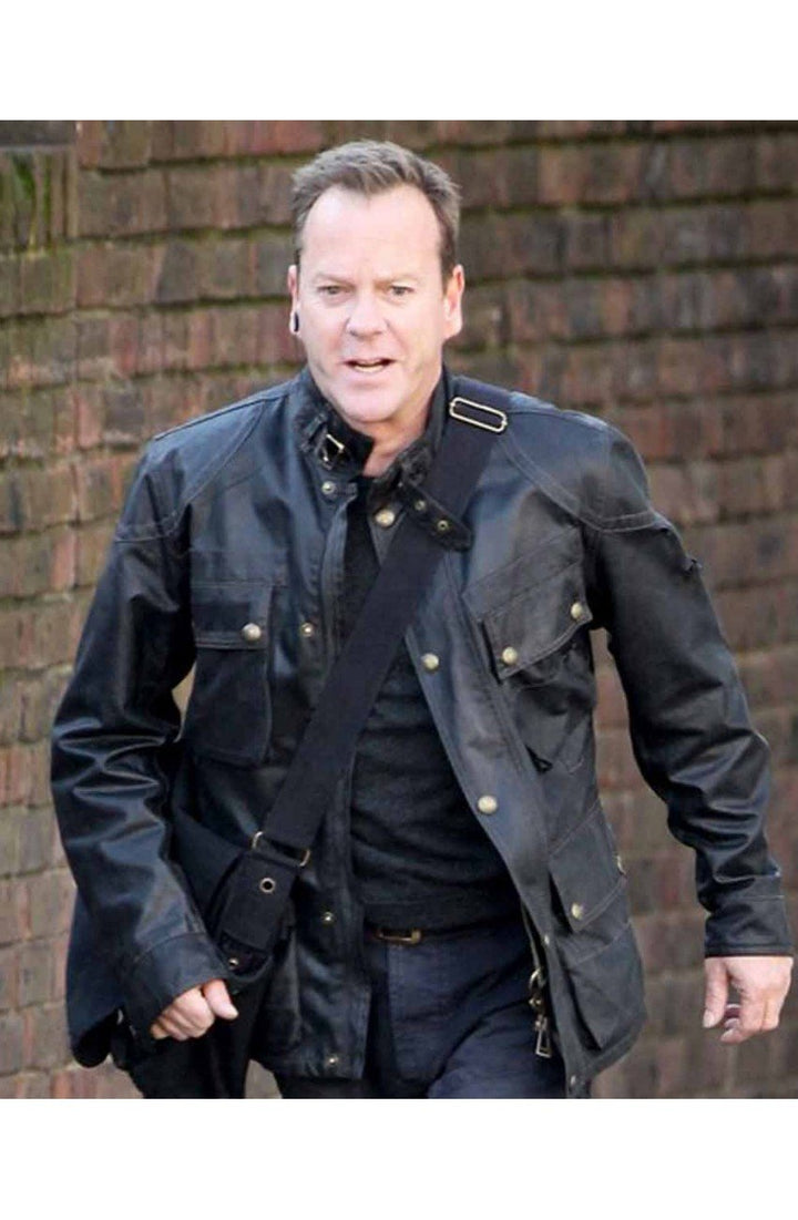 24 Live another Day Leather Jack Bauer Style Jacket