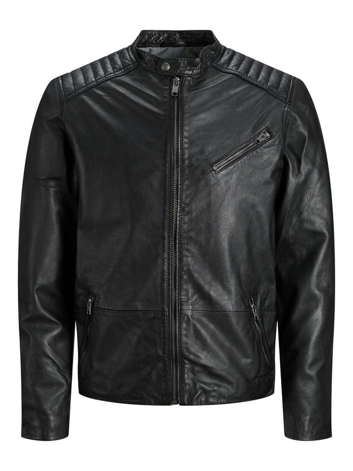 Men's classic black bomber jacket in usa