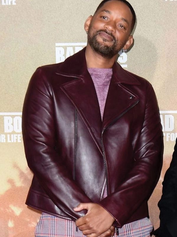 Will Smith Style Leather Jacket from Bad Boys For Life Premier in USA market