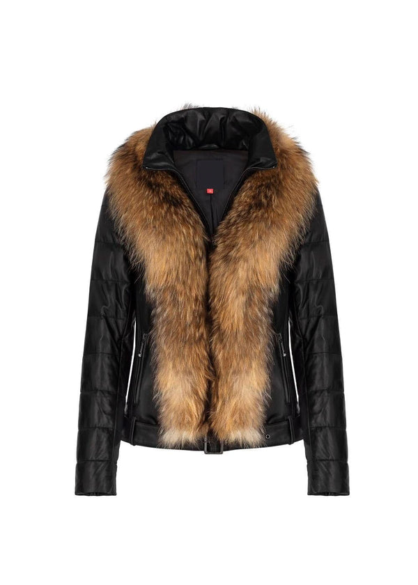Fur Shearling Leather jacket